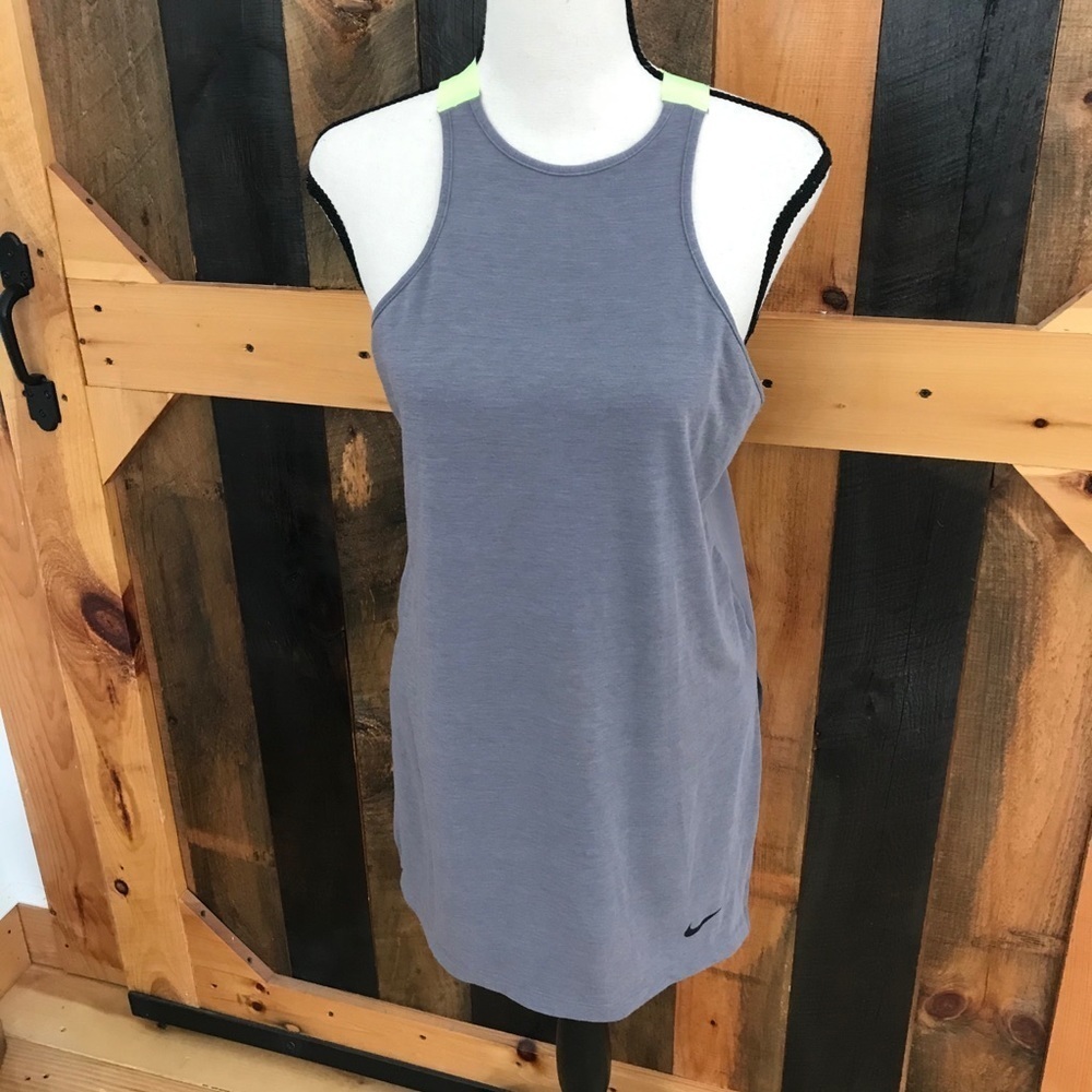 Nike Dri fit tank with contrasting straps